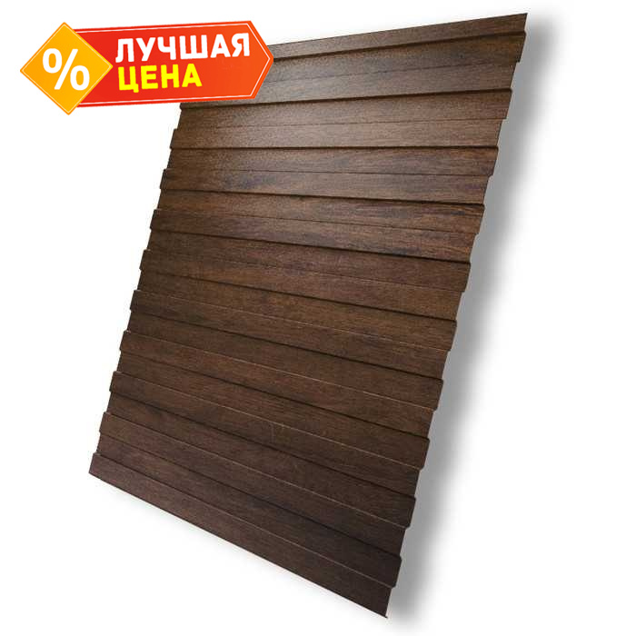 Профлист Grand Line C8A 0.45 Print-double Premium Antique wood