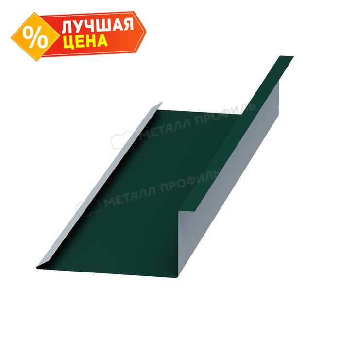 Планка примыкания нижняя 250х122х2000 NormanMP (ПЭ-01-6005-0.5)