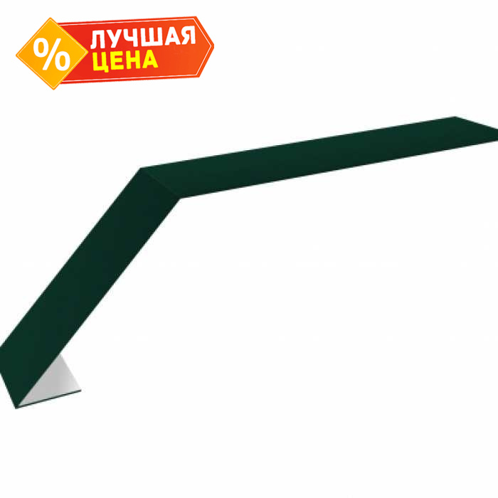 Планка капельник 100х60 0,45 Drap RAL 6005 зеленый мох