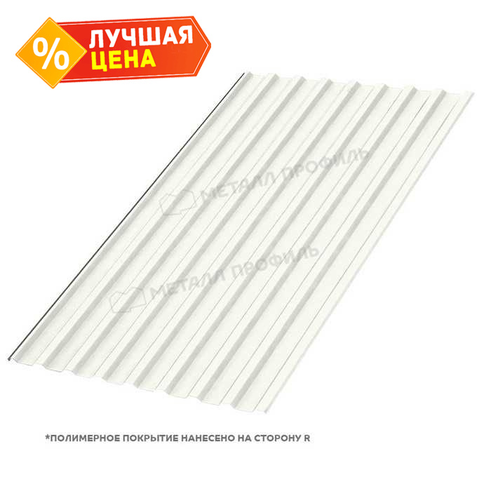 Профлист Металл Профиль МП20 0.5 PURMAN® RAL 9010 Чистый белый R