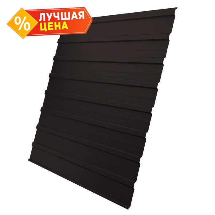 Профлист Grand Line C10A 0.5 Satin RAL 9005 Черный