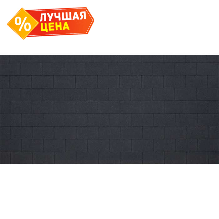 Гибкая черепица Тегола Comfort CAPRI Nero 262