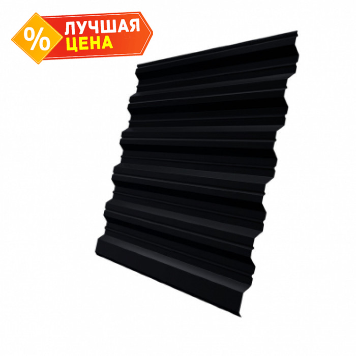 Профлист Grand Line HC35R 0.5 Satin RAL 9005 Черный