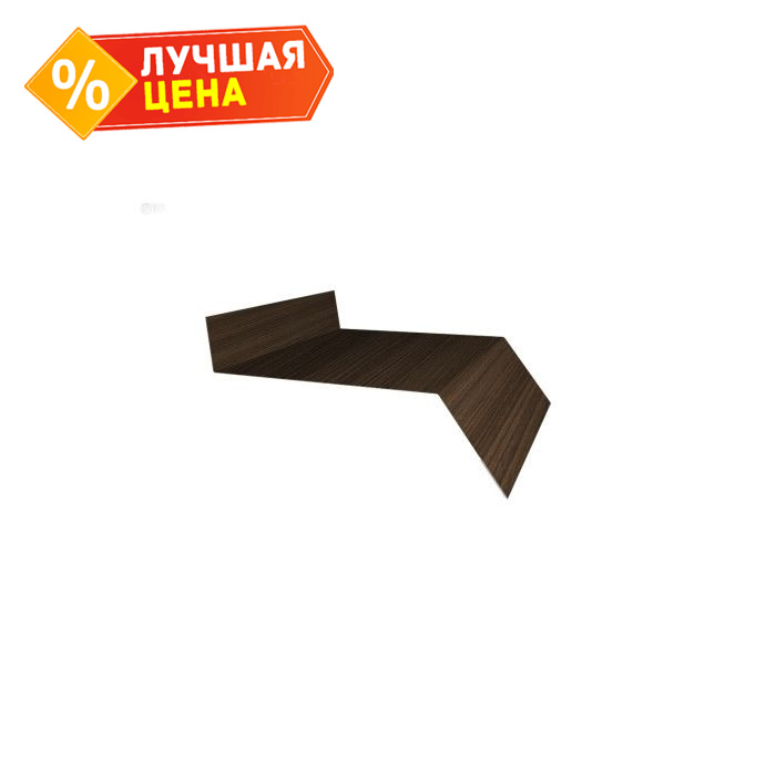 Планка торцевая 142х100 0,45 PT Elite Coffee Wood