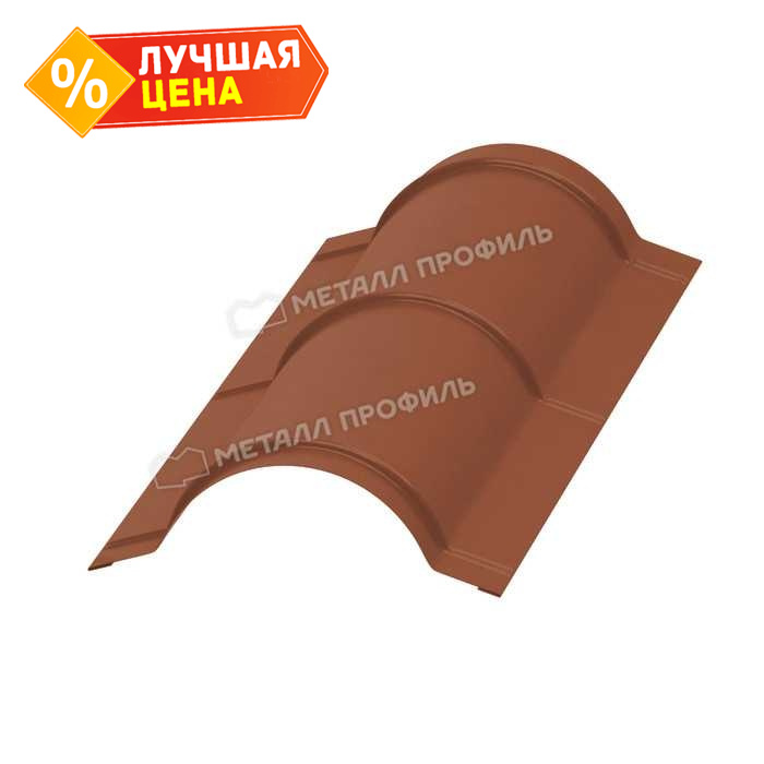 Планка конька круглого R110х2000 (PURETAN-20-RR750-0.5)