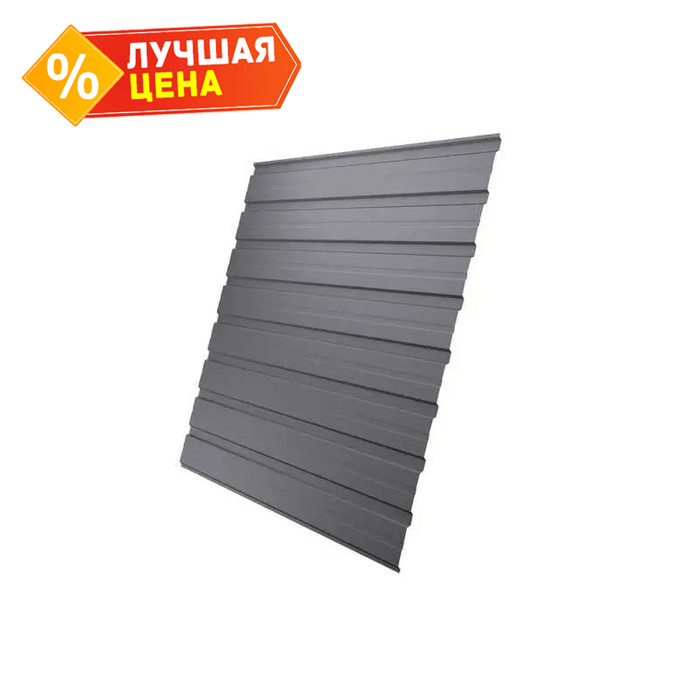 Профлист Grand Line C10В 0.5 Satin RAL 7004 Сигнальный серый