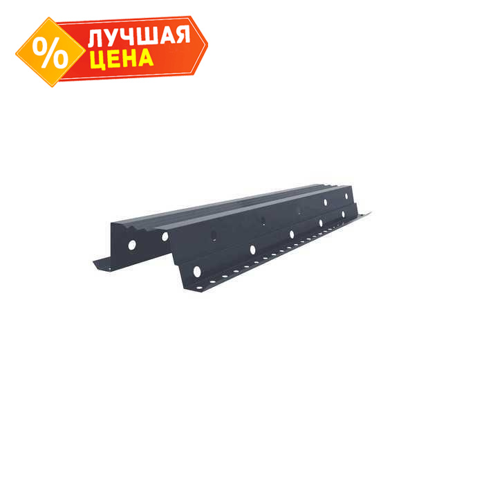 Вентилируемый прогон опорный фальц PRO GreenCoat Pural BT, matt RR2H3 (RAL 7016 антрацитово-серый)