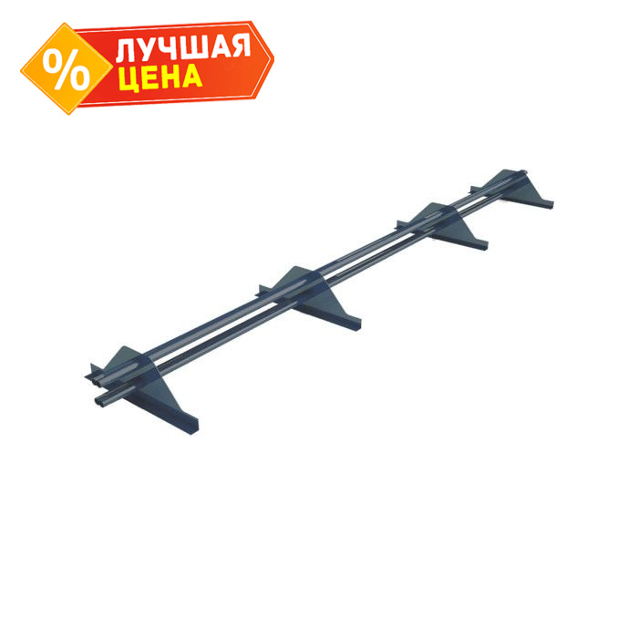 Снегозадержатель Стандарт Т4 d 25 RAL 5005 (3м)