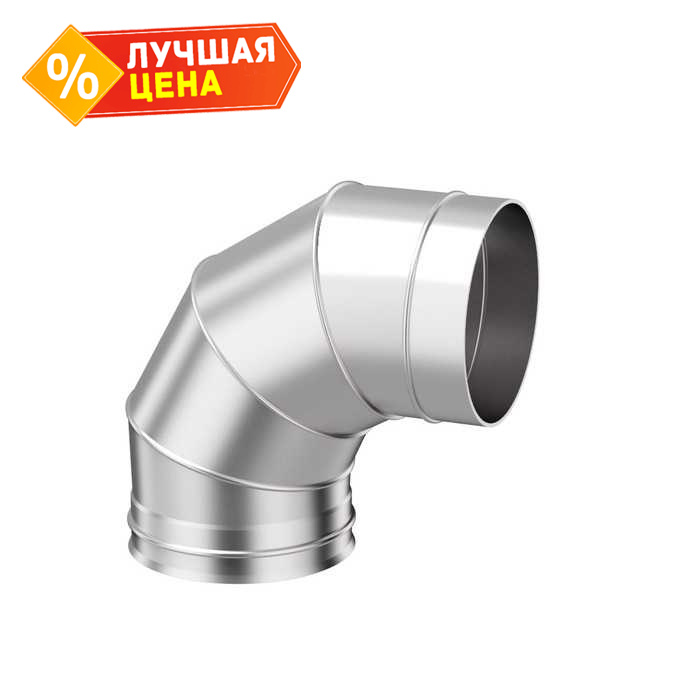 Колено 4-х секционное Металлик и Ко 90х115 AISI 430 0,50