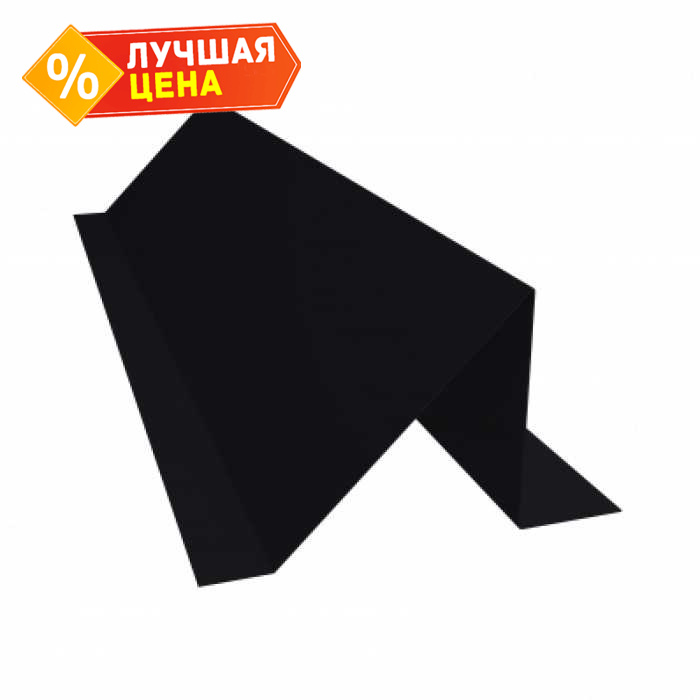 Планка снегозадержания 0,5 Velur RAL 9005 черный