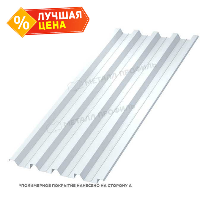 Профлист Металл Профиль Н60 0.5 PURMAN® RAL 9010 Чистый белый A