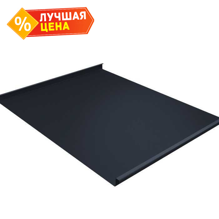 Фальцевая кровля Фальц двойной стоячий Grand Line 0,5 Satin RAL 7024