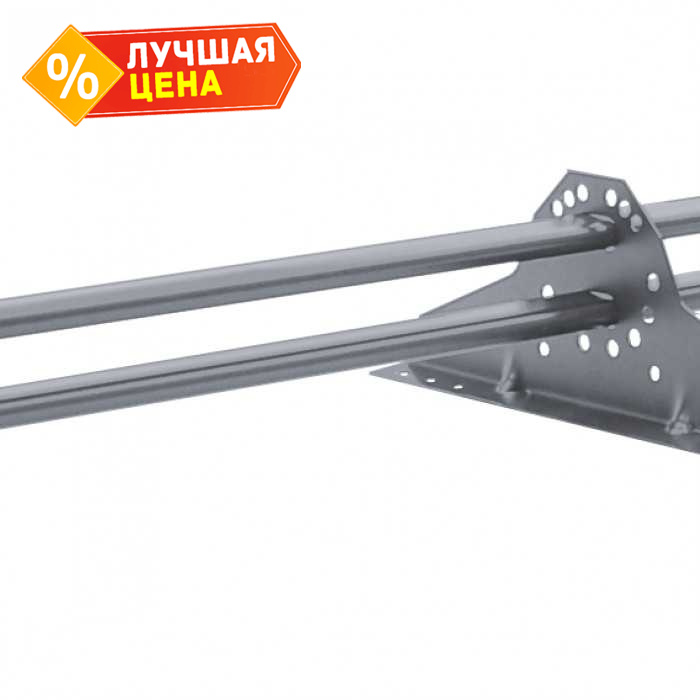 Снегозадержатель NEW трубчатый Grand Line RAL 9006 3м