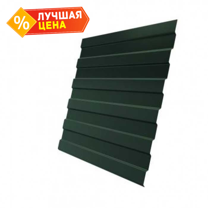 Профлист Grand Line C8A 0.5 GreenCoat Pural BT, matt RR 11 Темно-зеленый