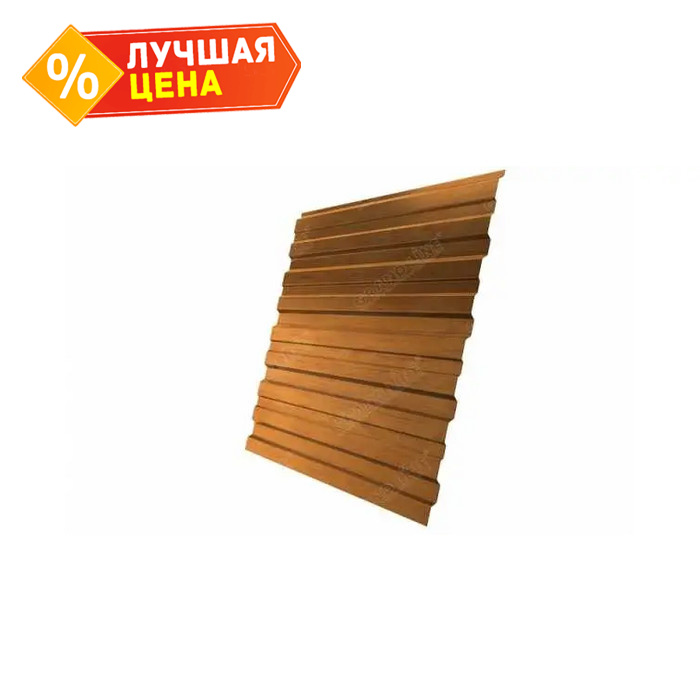 Профлист Grand Line C10В 0.45 Print-double Elite Golden wood