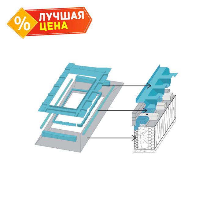 Комплект изоляционных окладов XDK-RU 66х98