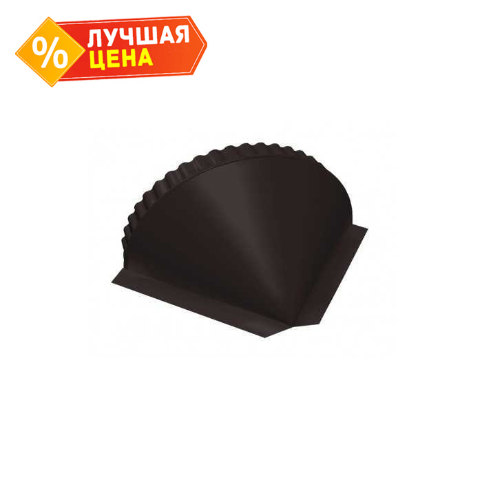 Заглушка конусная Drap ST RAL 9005 черный