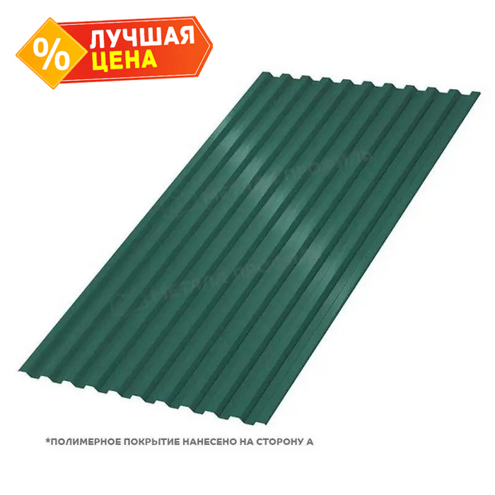 Профлист Металл Профиль C21 0.5 NormanMP RAL 6005 Зеленый мох B