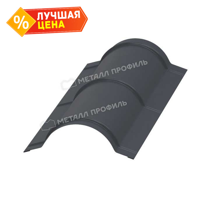 Планка конька круглого R110х2000 (PURETAN-20-RR23-0.5)