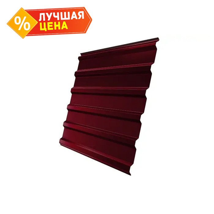 Профлист Grand Line C20R 0.5 Satin RAL 3005 Красное вино