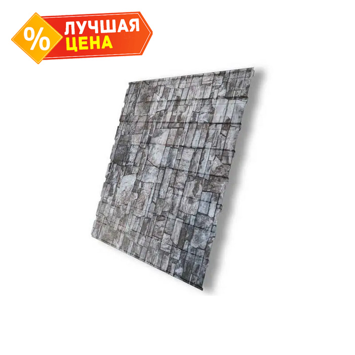 Профлист Grand Line C10В 0.45 Print Elite с пленкой Fine stone