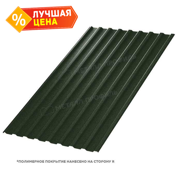 Профлист Металл Профиль МП20 0.45 VikingMP® RAL 6007 Бутылочно-зеленый R