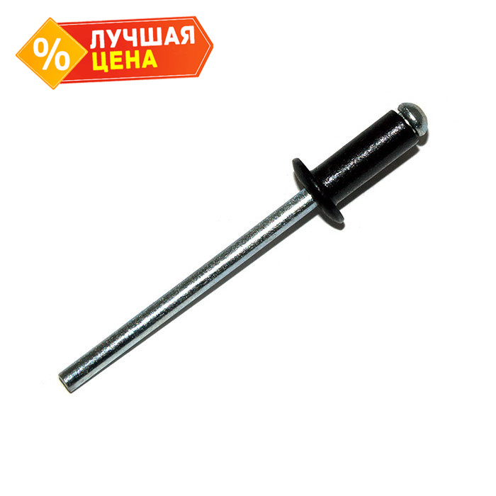 Заклёпка вытяжная Daxmer 4,0х10 RAL 3009 (10х1000 шт) ал/ст