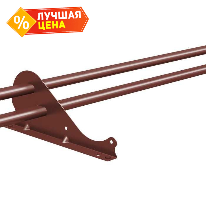 Снегозадержатель трубчатый Snow Kit RAL 3009 3м