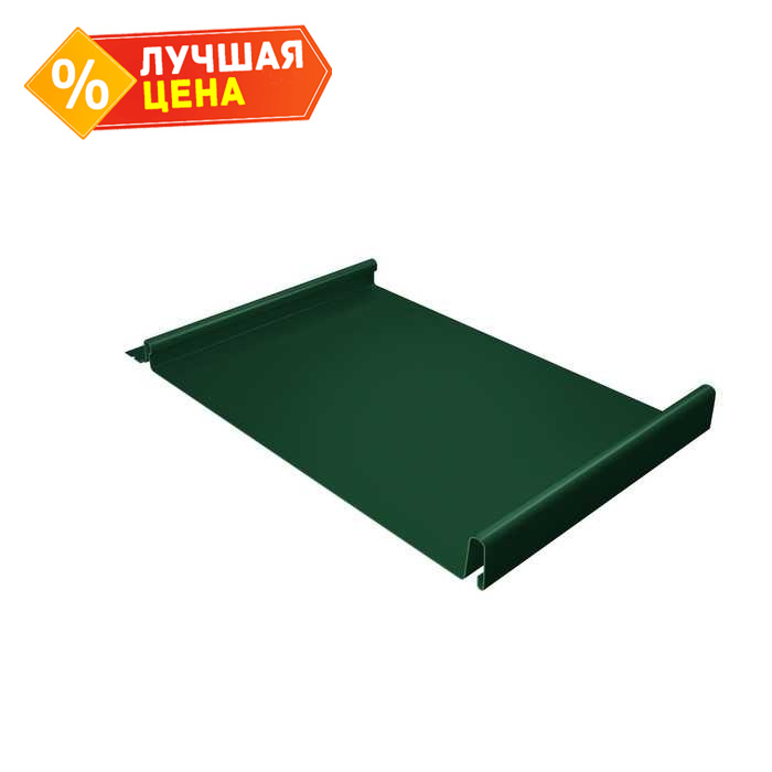 Фальцевая кровля Кликфальц Grand Line 0,5 Velur X RAL 6005 Зеленый Мох