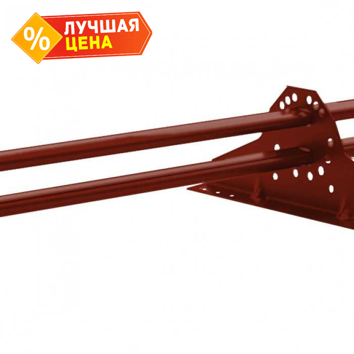 Снегозадержатель NEW трубчатый Grand Line RAL 3009 3м