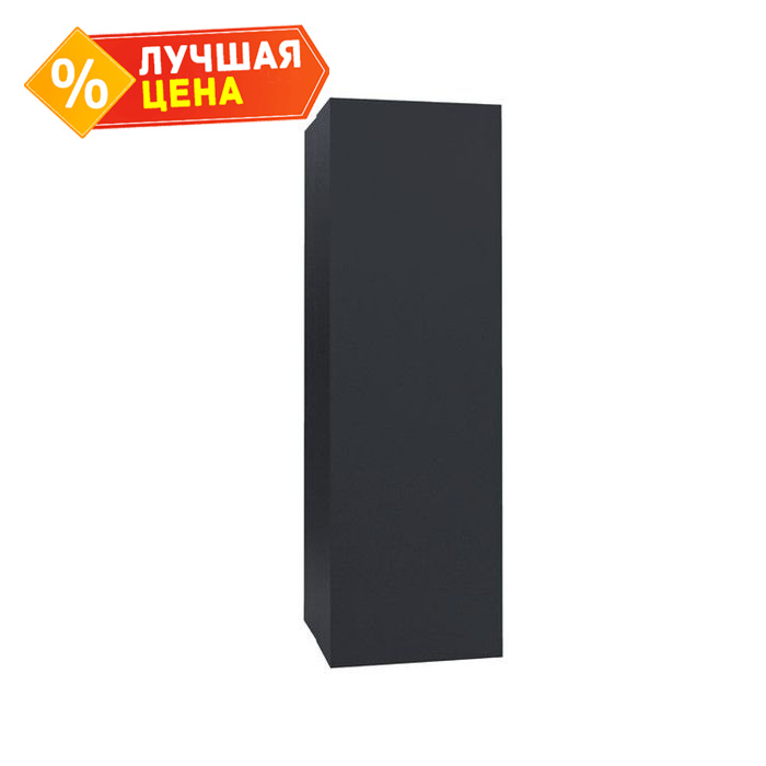 Кожух на трубу прямой д1000/ш250/в1250 0,5 Satin с пленкой RAL 7024 мокрый асфальт