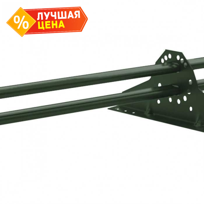 Снегозадержатель NEW трубчатый Grand Line RAL 6020 3м