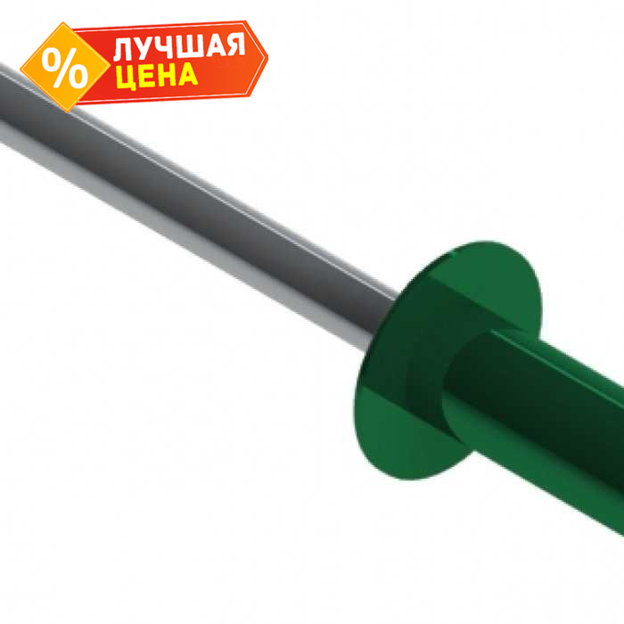 Заклёпка вытяжная Daxmer 4,0х10 RAL 6005 (10х1000 шт) ал/ст