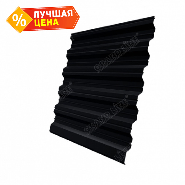 Профлист Grand Line HC35R 0.5 Rooftop Matte RAL 9005 Черный