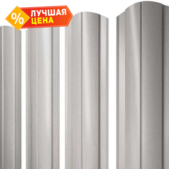 Штакетник Круглый Grand Line 0,45 Print Elite Milky Wood Milky Wood