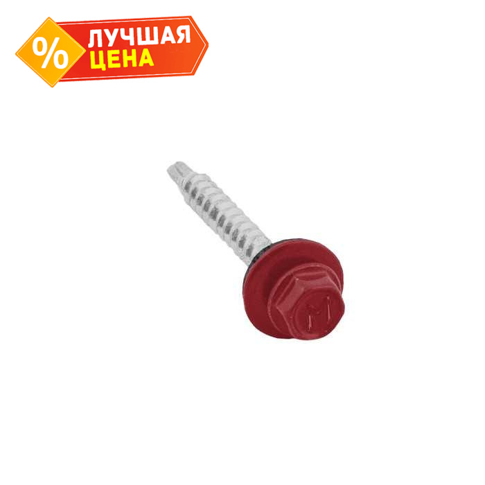 Саморез кровельный Daxmer 4.8х29 RAL 3003 (250) сверло №1