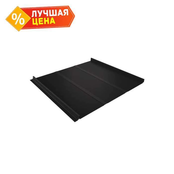 Фальцевая кровля Кликфальц Line Grand Line 0,5 Rooftop Matte RR 32 Темно-Коричневый