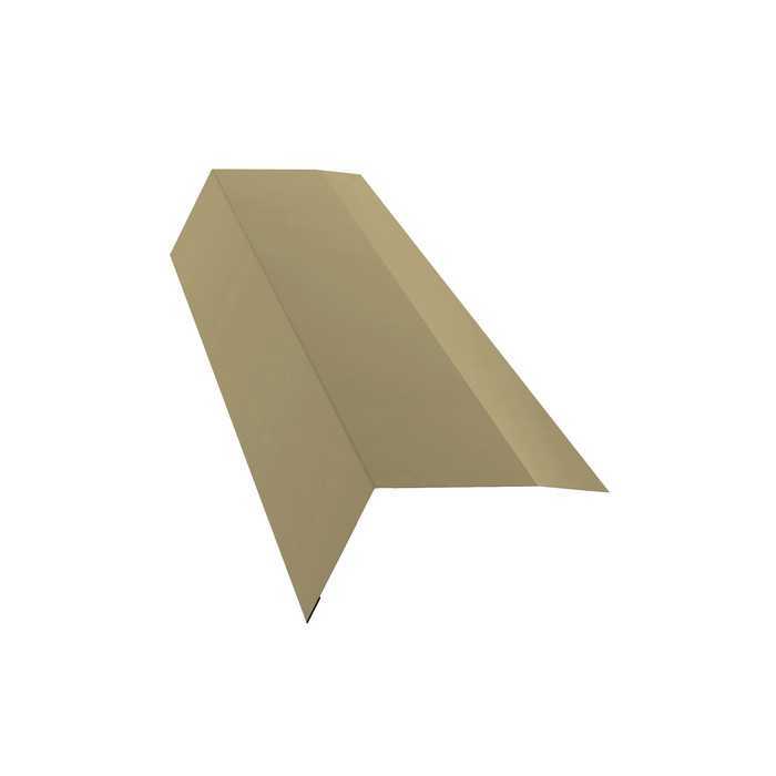 Планка карнизная 100х65 0,4 PE с пленкой RAL 1014 слоновая кость