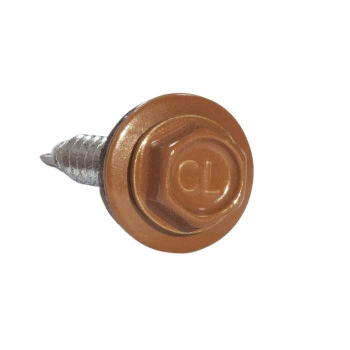 Саморезы 4,8х35 RAL 8004