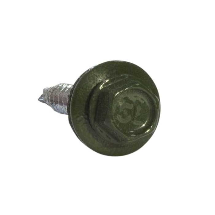 Саморез кровельный Daxmer 4,8х29 RAL 6020 (250) сверло №1