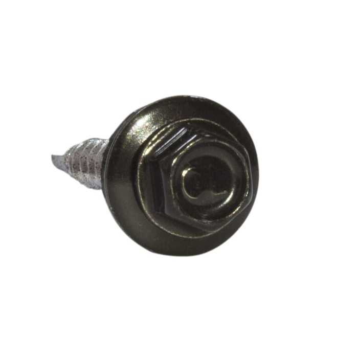 Саморез кровельный Daxmer 4,8х29 RAL 9005 (250) сверло №1